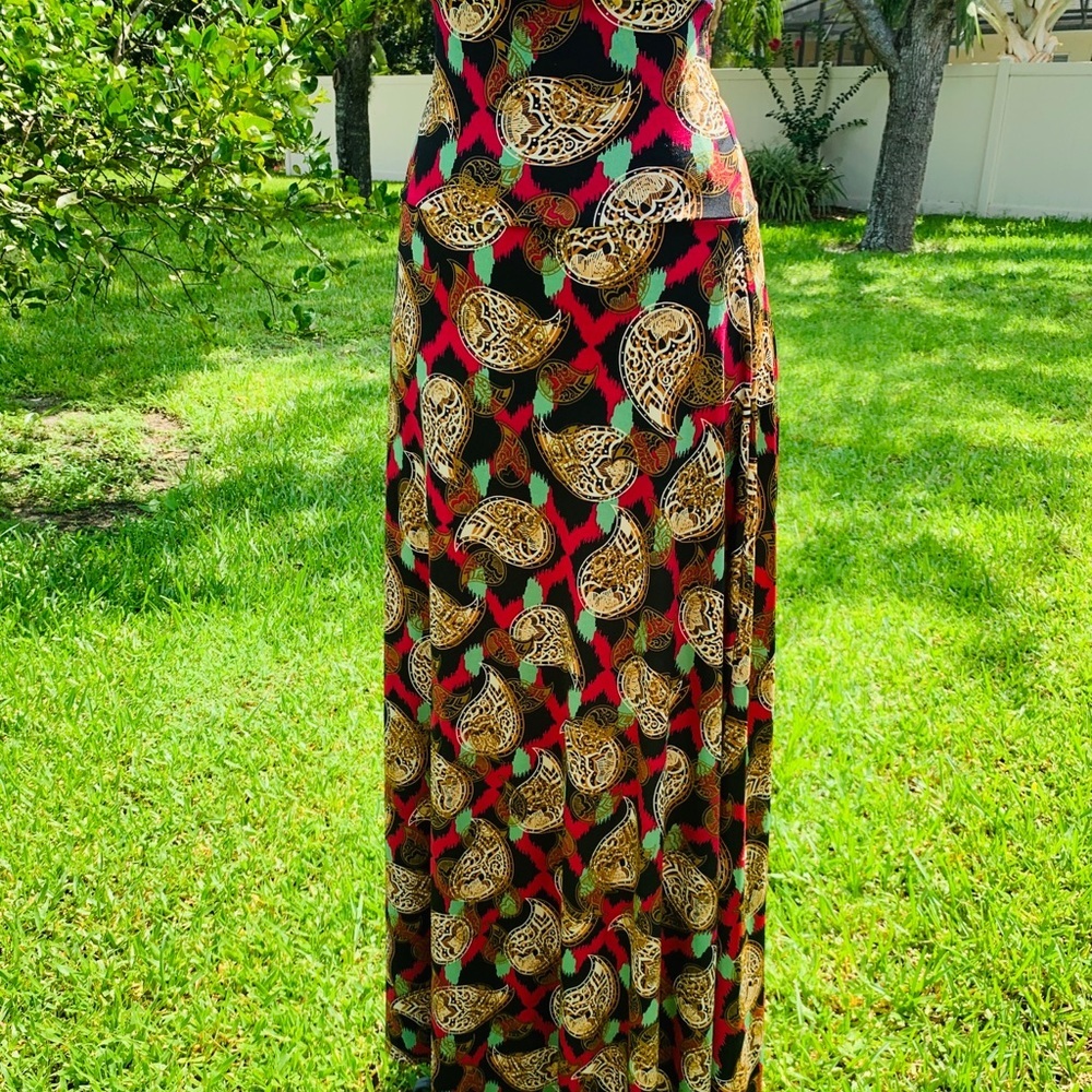 LuLaRoe Colorful Women’s Maxi Skirt - Picture 4 of 8
